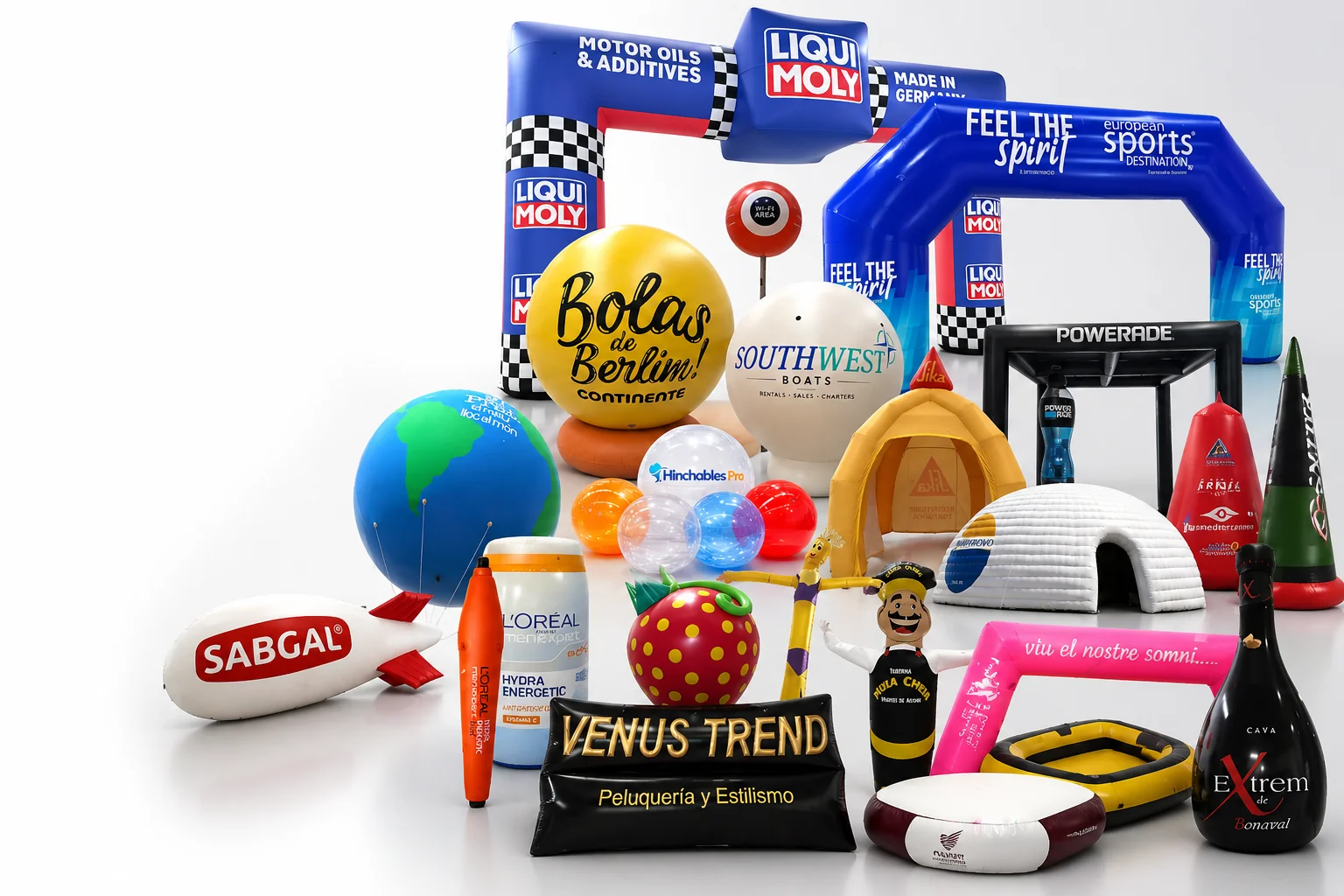 Advertising inflatables